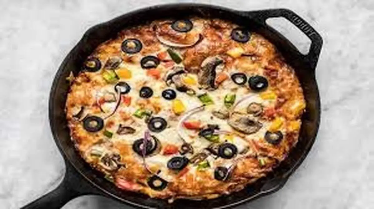 طرز تهیه پیتزا خوش طعم با نان سنگک
