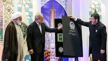 کوچکترین شرکت کننده در همایش جهانی امام رضا(ع)/عکس 