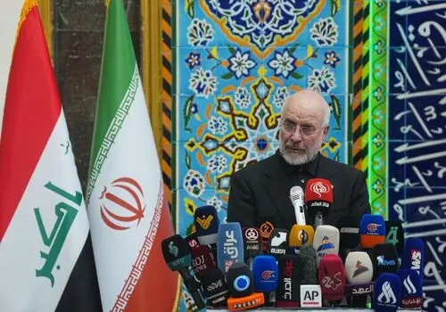 تجلیل قالیباف از جانبازان و خانواده شهدای حمله به حشدالشعبی + عکس