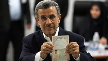 محمود احمدی نژاد در امامزاده صالح حضور پیدا کرد+عکس