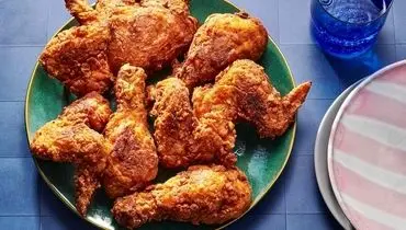 آموزش مرغ سوخاری رستورانی در خانه 