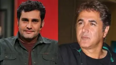 قاب خاص و صمیمی دو بازیگر مرد مشهور + عکس جدید