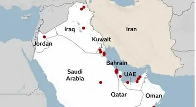 حمله گسترده ایران به بیش از ۲۰ پایگاه نظامی آمریکا در خاورمیانه؛ پنتاگون از کمبود مهمات و عدم آمادگی برای درگیری جدید خبر داد
