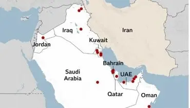 حمله گسترده ایران به بیش از ۲۰ پایگاه نظامی آمریکا در خاورمیانه؛ پنتاگون از کمبود مهمات و عدم آمادگی برای درگیری جدید خبر داد