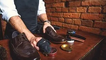 کفش های چرمی را چطور واکس بزنیم؟
