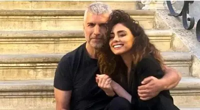 استایل پاییزی سمر دادگر همسر ایرانی اوزجان دنیز 