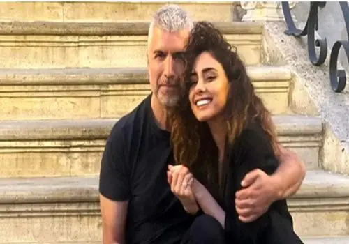 استایل پاییزی سمر دادگر همسر ایرانی اوزجان دنیز 