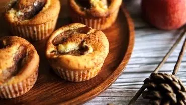 کاپ‌کیک سیب و دارچین؛ عصرانه‌ای گرم در قلب خانه شما!