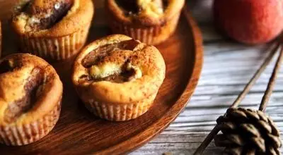 کاپ‌کیک سیب و دارچین؛ عصرانه‌ای گرم در قلب خانه شما!