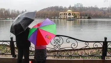 رگبار باران و رعد و برق در شمال غرب کشور