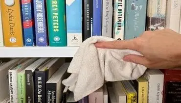 روش های موثر برای تمیز کردن کتابخانه‌