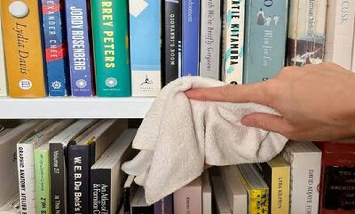 روش های موثر برای تمیز کردن کتابخانه‌