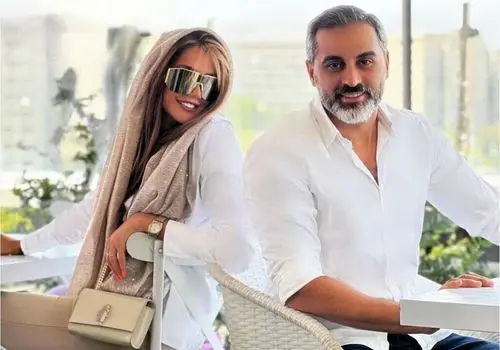 عکس لاکچری همسر علیرام نورایی