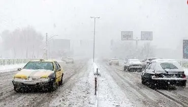 بارش برف و باران در بیشتر استان‌ها ؛ کاهش دما در نیمه شمالی