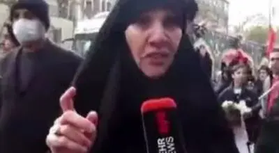 یک مادر از تهران برای ترامپ خط و نشان کشید/ویدیو 