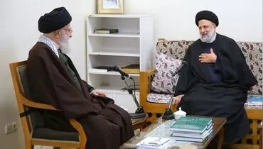 مراسم بزرگداشت رئیس‌جمهور فقید و همراهان ایشان از سوی رهبر انقلاب