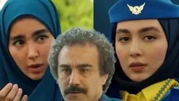 پشت صحنه سریال پایتخت؛ عکس نیکا و ارسطو در کنار هم