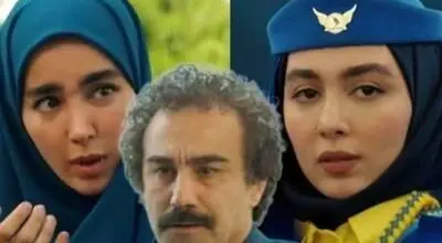 پشت صحنه سریال پایتخت؛ عکس نیکا و ارسطو در کنار هم