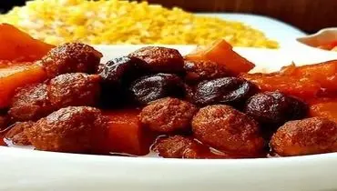 طرز تهیه خورشت کدو حلوایی با کوفته ریزه