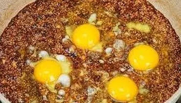  دوشاب یومورتا صبحانه سنتی آذربایجان (بمب انرژی)