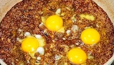  دوشاب یومورتا صبحانه سنتی آذربایجان (بمب انرژی)