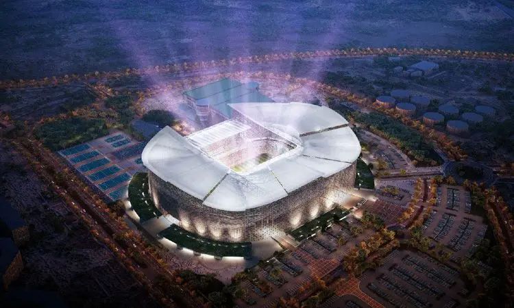 رونمایی از استادیوم معلق در   عربستان سعودی + فیلم 