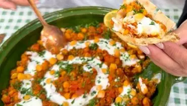 ناهارت با من: بیج‌بیج نخود؛ غذایی محلی، مقوی و متفاوت از شمال ایران