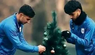 کار قشنگ باشگاه چادرملو به مناسب سال جدید میلادی/ویدیو 