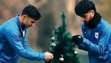 کار قشنگ باشگاه چادرملو به مناسب سال جدید میلادی/ویدیو 