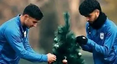 کار قشنگ باشگاه چادرملو به مناسب سال جدید میلادی/ویدیو 