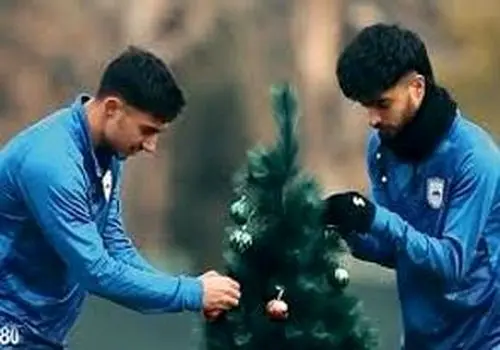 کار قشنگ باشگاه چادرملو به مناسب سال جدید میلادی/ویدیو 