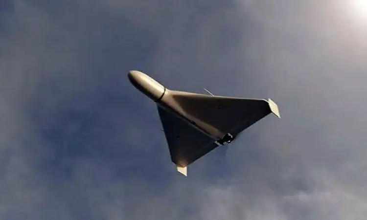 ناو آمریکایی کلاس ایندپندنت در حال پرتاب پهپاد شاهد ۱۳۶