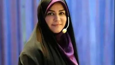 عکس خبرنگار آمریکایی با سحر امامی در کنار ساختمان شیشه‌ای