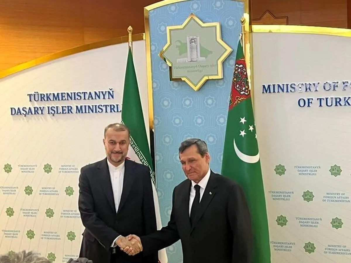 امیرعبداللهیان با وزیر خارجه ترکمنستان دیدار کرد