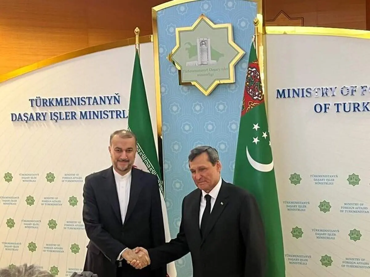 امیرعبداللهیان با وزیر خارجه ترکمنستان دیدار کرد