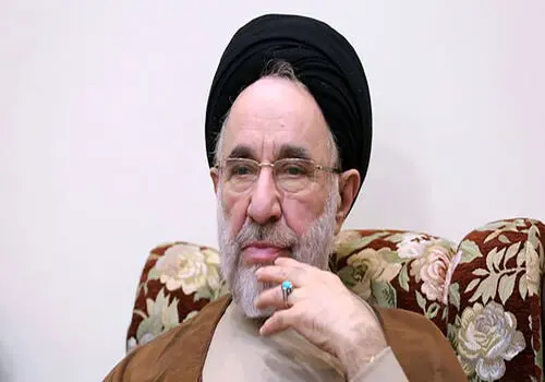 عکس خاتمی و ناطق و هاشمی در بیت‌رهبری