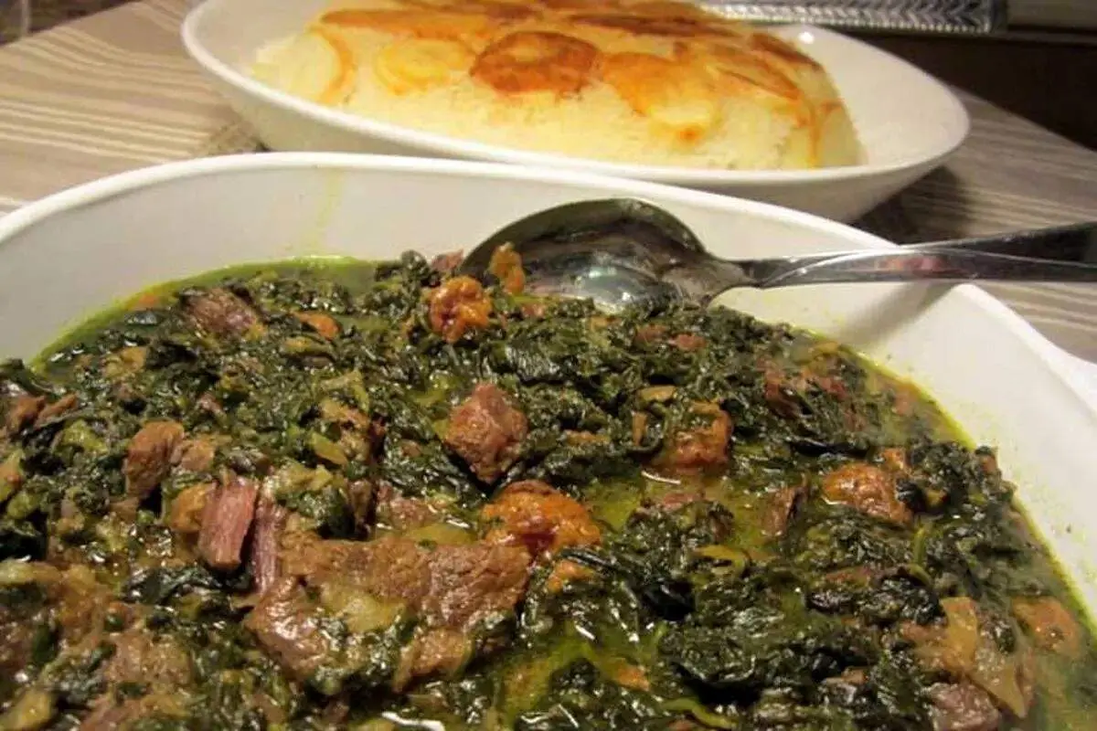 طرز تهیه خورش اسپناساک