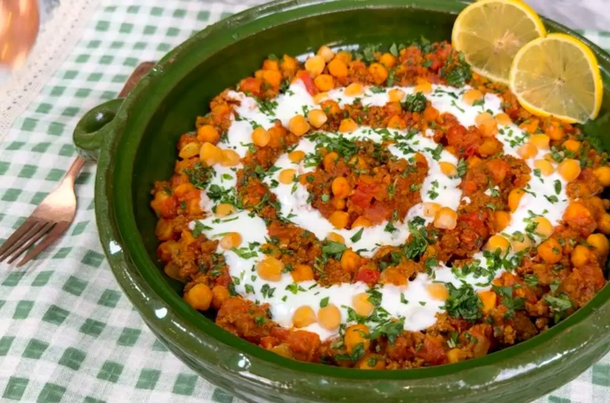 طرز تهیه بیج‌بیج نخود، یکی از غذاهای محلی شمال ایران