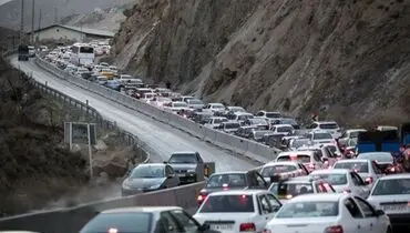 یک‌طرفه شدن مسیر تهران به چالوس از ساعت ۱۶ امروز برای کاهش ترافیک