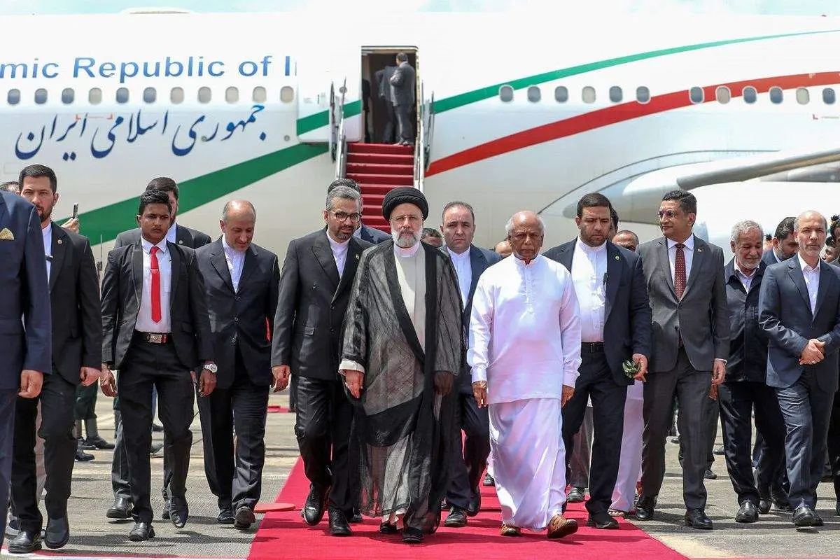 سریلانکا در پی شهادت آیتالله رئیسی عزای عمومی اعلام کرد