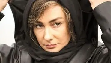 تیپ خودمانیِ هانیه توسلی در پشت‌صحنه سریال کنکل
