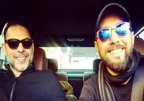 تصویری تازه از دو ستاره سینما: پیمان معادی و بهرام رادان در کنار هم!