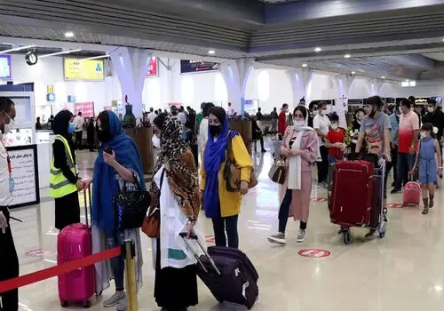 تصاویر ماهواره‌ای از فرودگاه مهرآباد بعد از حمله دیشب
