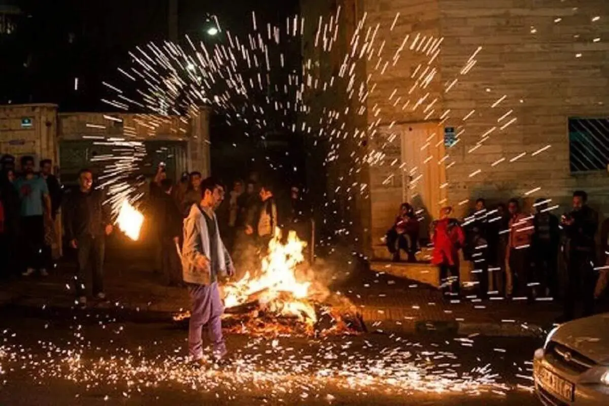  تصویری عبرت آموز از چهارشنبه‌سوریِ امسال!