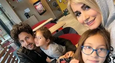 تصویری که فضای مجازی را ترکاند؛ شاهرخ استخری با «تل خرسی» در تولد ۷ سالگی دخترش نبات!