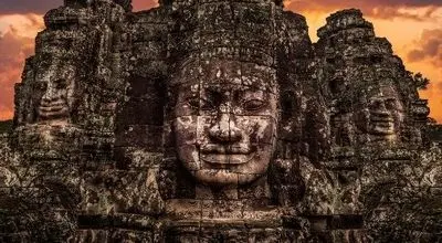 آنکور؛ کلان‌شهری باستانی که قرن‌ها پنهان مانده بود + عکس