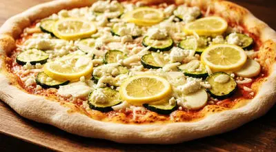 طرز تهیه پیتزای کدوسبز مخصوص گیاهخواران