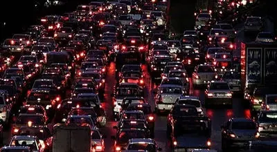 ترافیک سنگین شبانه جاده شمال را قفل کرد
