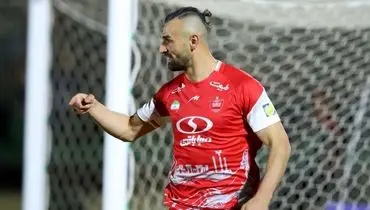 گل دوم پرسپولیس به مس رفسنجان + فیلم