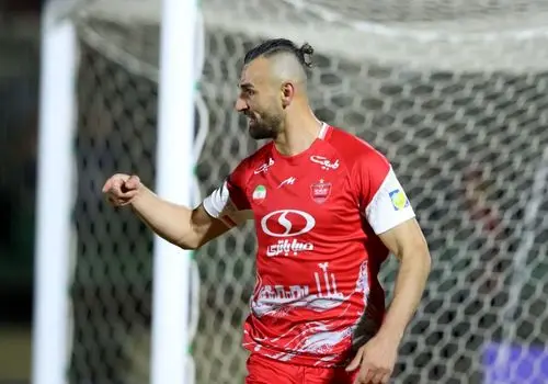 گل دوم پرسپولیس به مس رفسنجان + فیلم